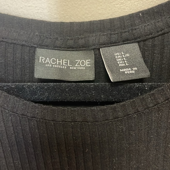 Rachel Zoe Black T-Shirt - Picture 2 of 3